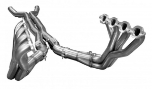 Chevrolet Corvette C7 Performance Exhaust - Kooks Headers - 2x3in SS Header + GREEN Catted Stainless X-Pipe - `14-`19